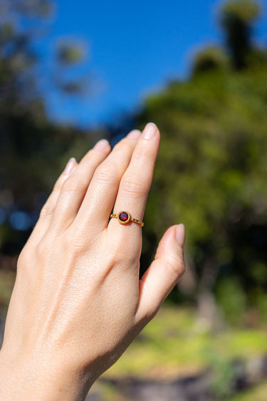 Garnet Ring